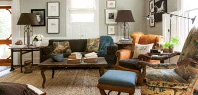 American southern cottage house
