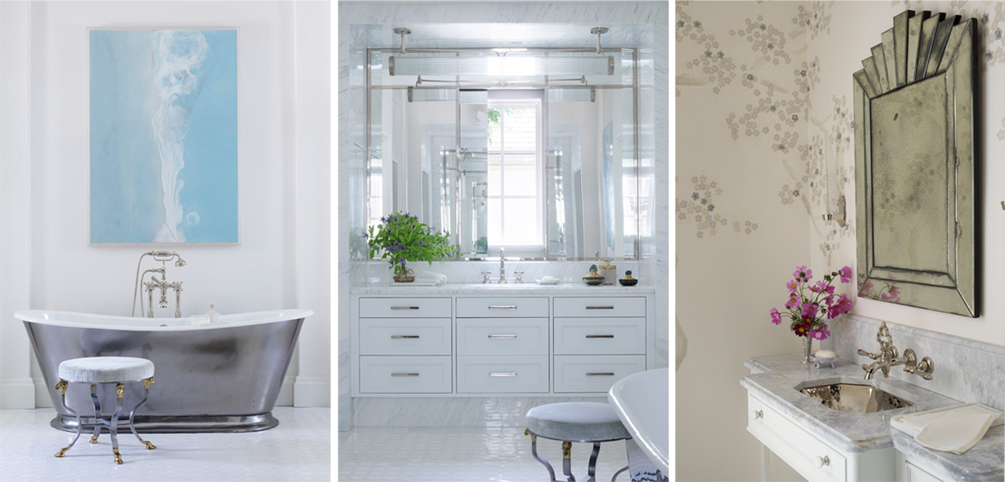 elegant art deco bathrooms